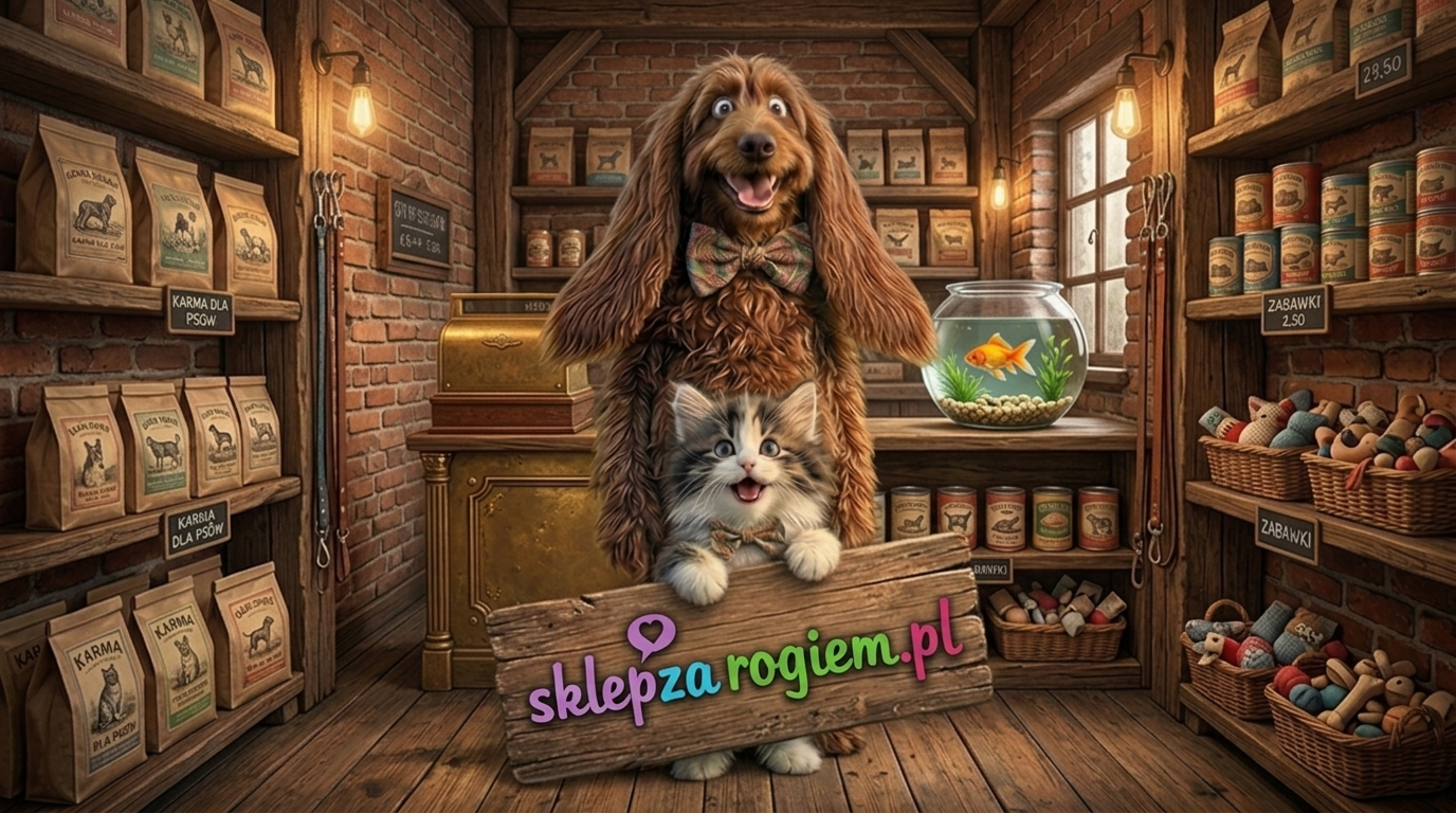 Pies za kotem